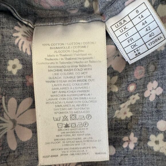 Brooks Brothers Floral Button Down - Picture 7 of 7